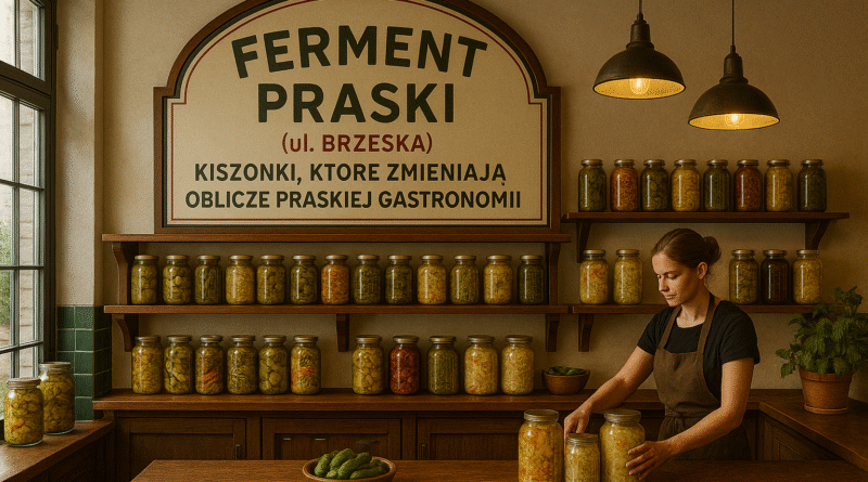 Ferment Praski (ul. Brzeska) – Kiszonki, które zmieniają oblicze praskiej gastronomii